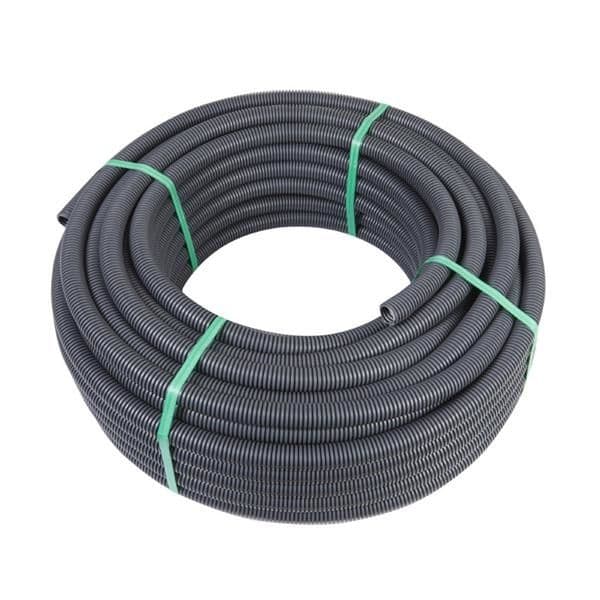 Tube annelé souple diamètre 25mm avec tire fil 50 mètres vue 1