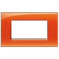 LivingLight - plaque rectangulaire 4 modules Orange vue 1