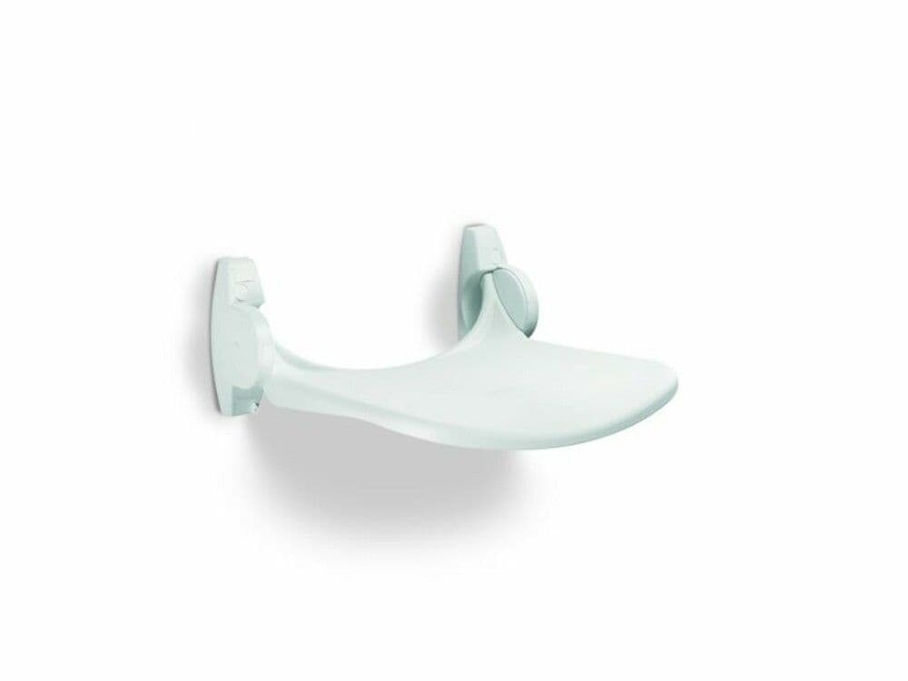 Linido siège douche rabattable sans dossier gabarit plastic 150kg blanc vue 1