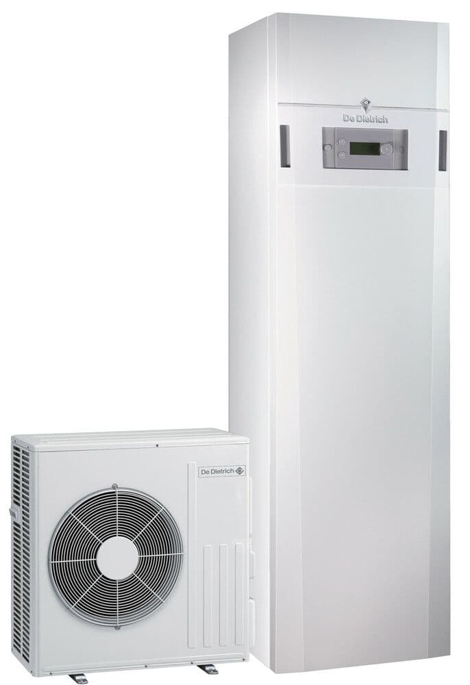 De Dietrich Strateo AWHPR 6 MR pompe à chaleur air/eau split avec ballon 6,4 kW vue 1