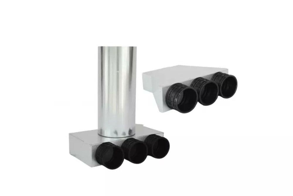 Sanutal collecteur réduit- 3x63mm 55/100 avec raccord rapide vue 1