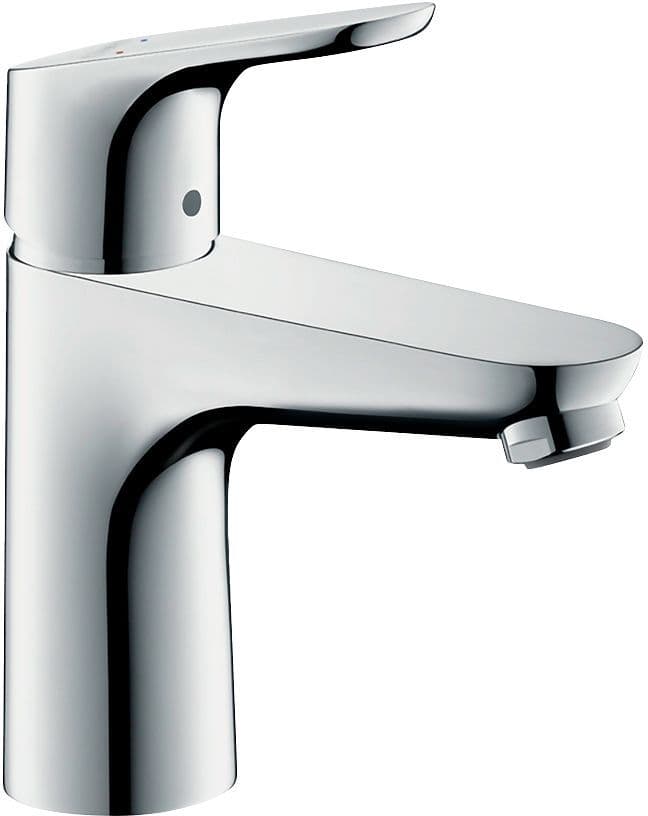 MITIGEUR LAVABO FOCUS 100 LOWFLOW HG +VIDAGE AUTOMATIQUE CHROME vue 1