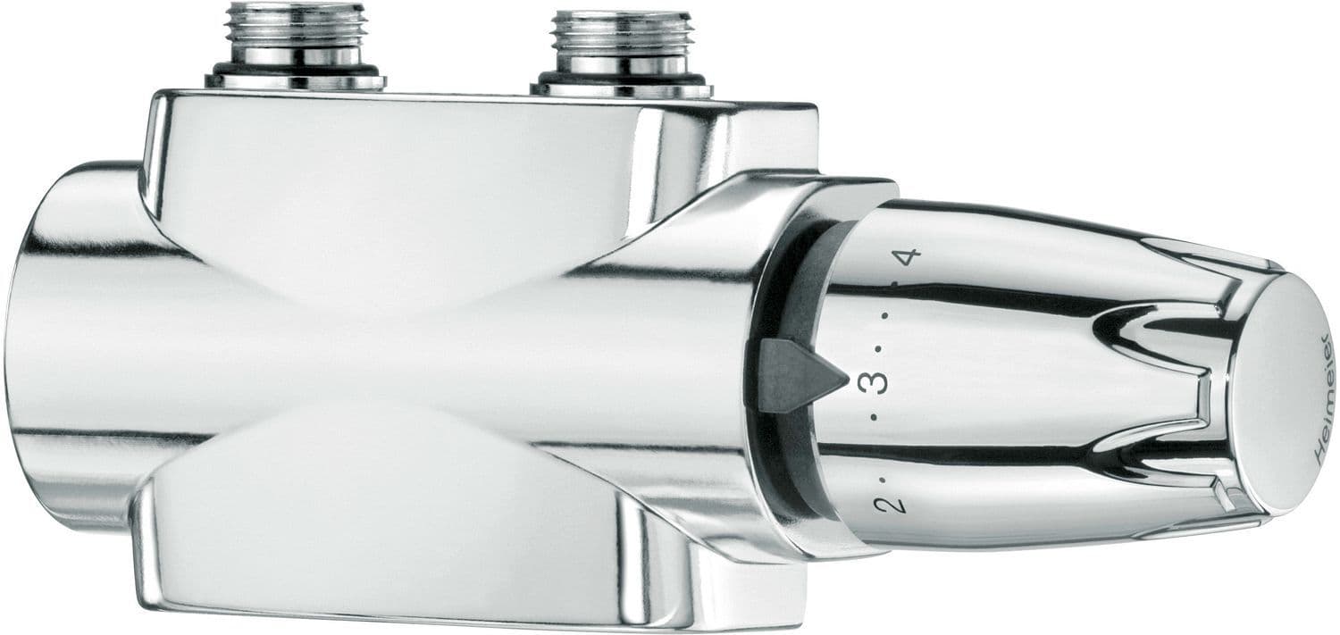 BLOC H BITUBE MULTILUX 4 1-TUBE/2-TUBE HEIMEIER CHROME vue 1