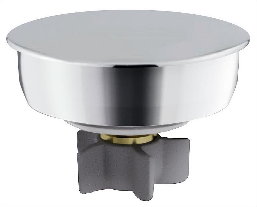 CLIC CREPINE POUR CLEANFLOW BURGBAD PORCELAINE LAVABO CHROME vue 1
