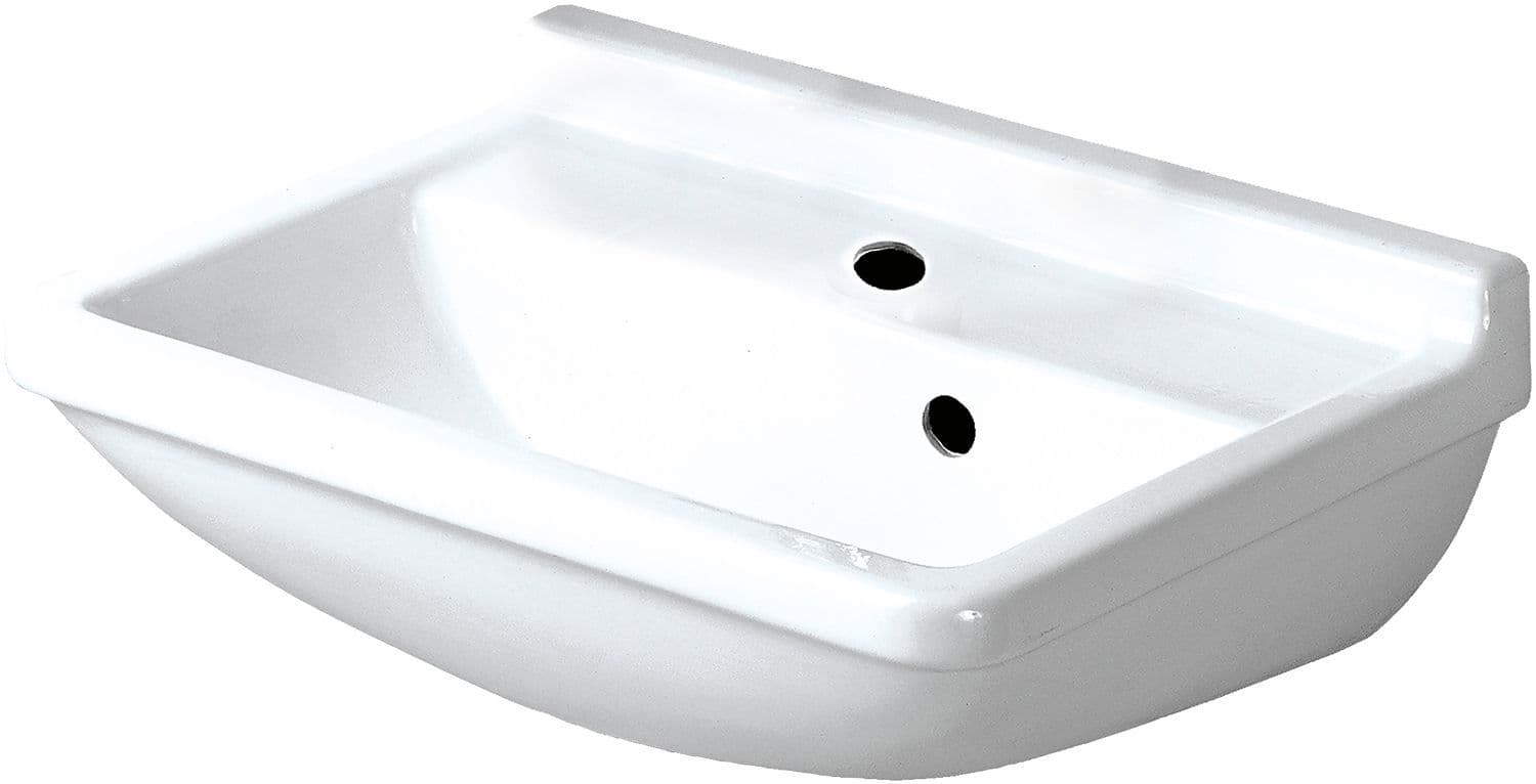 LAVE-MAINS STARCK 3 DURAVIT 45CM +TROU ROBINET BLANC vue 1