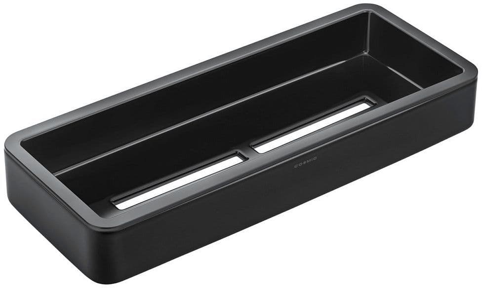 PORTE-BOUTEILLE/EPONGE BLACK&WHITE 12X30X4CM COSMIC NOIR MAT vue 1