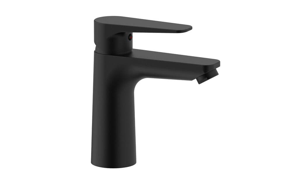 GO VM Valencia mitigeur monocommande de lavabo s sans vidage noir vue 1