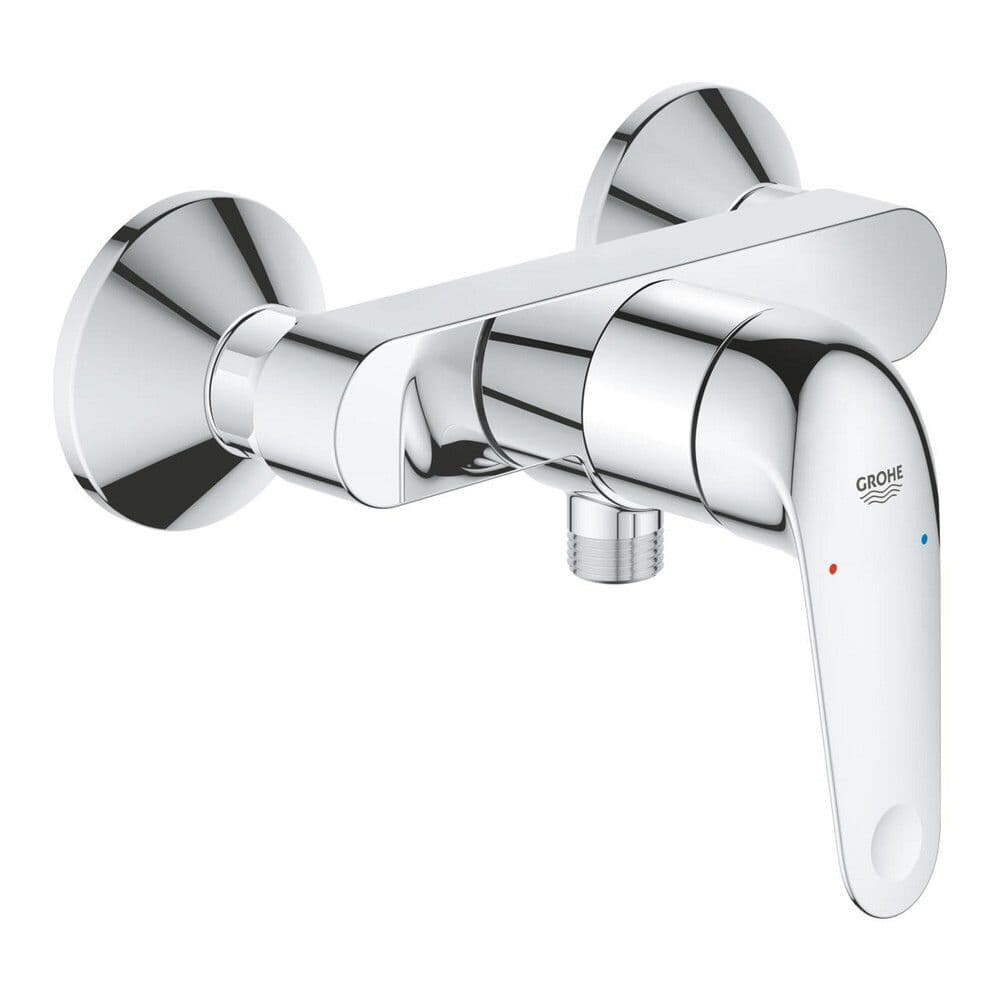 Grohe Euroeco mitigeur douche montage mura Raccords S chromé vue 1