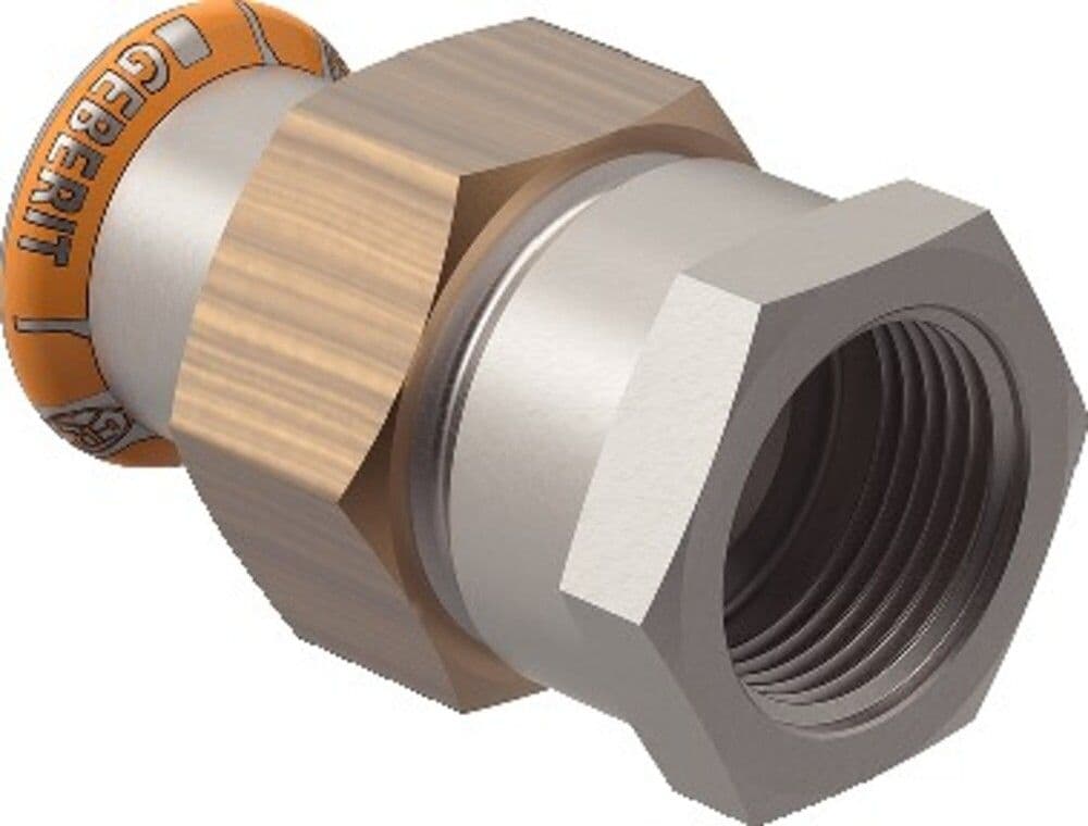 Geberit Mapress Therm raccord 3 parties avec filetage intérieur 35x1 1/4" F vue 1