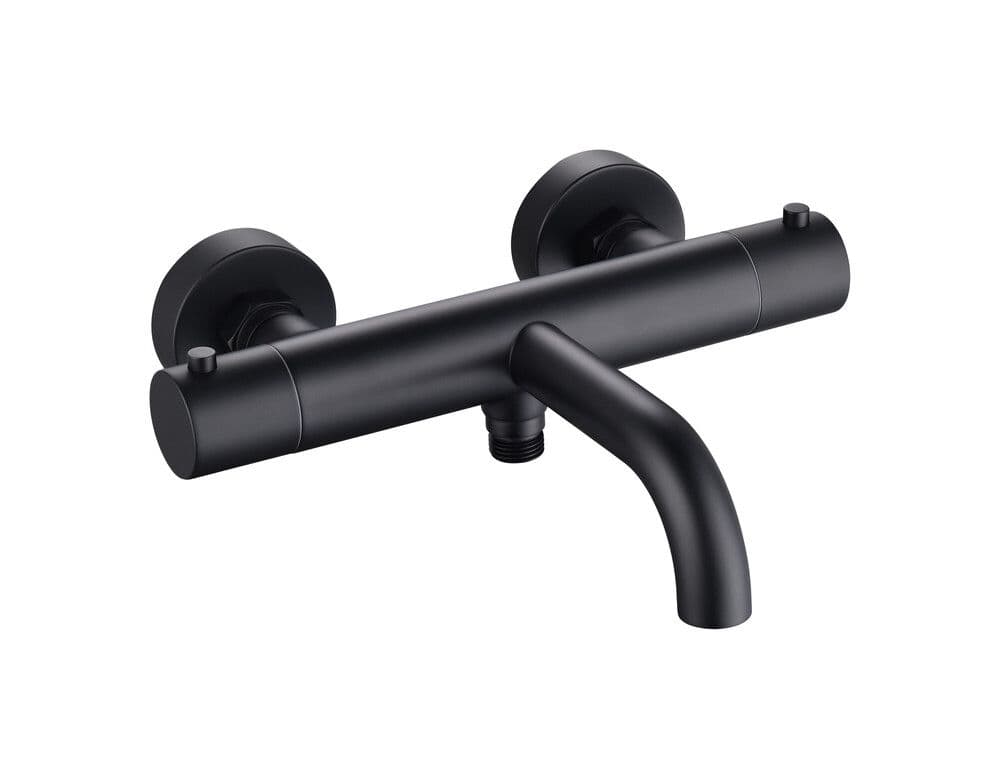 GO Van Marcke Verona mitigeur bain/douche thermostatique noir mat vue 1