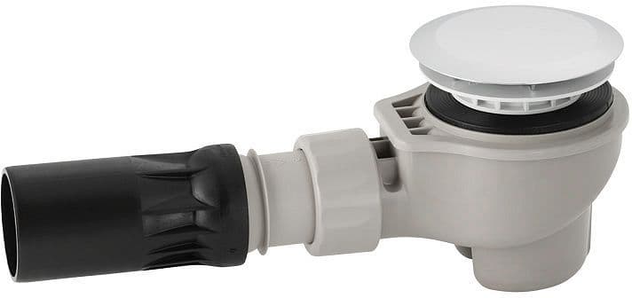 SIPHON POUR DOUCHE UNIFLEX GEBERIT 60MM CHROME vue 1