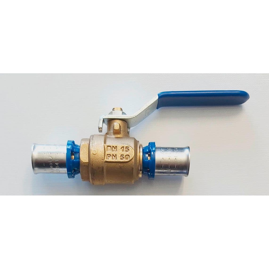 988723155 LT robinet à sphère, vierge, 16 mm, pour tube multicouche à sertir vue 1
