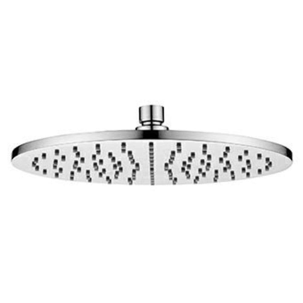 Zucchetti Pan laiton pomme de douche jet fixe D300mm épaisseur 8mm Noir mat gaufré vue 1