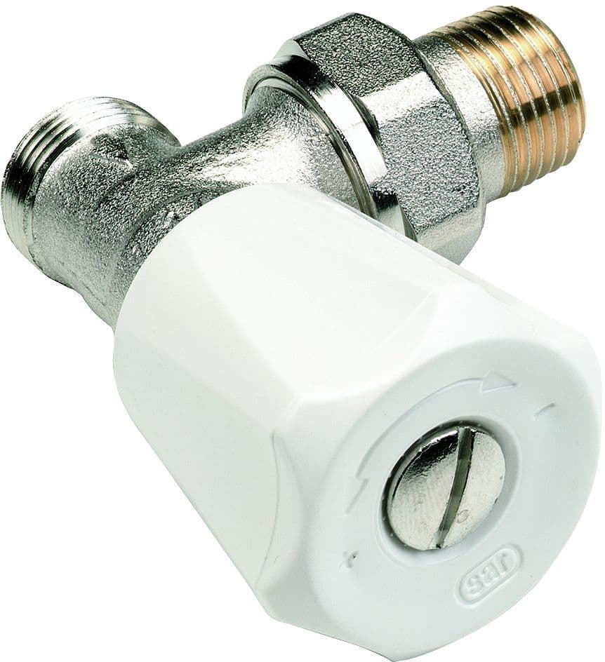 VANNE RADIATEUR COMAP DOUBLE REGLABLE EQUERRE 1/2"-M22 vue 1