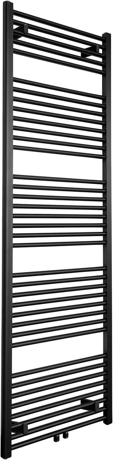 D-RADIATEUR SALLE DE BAIN HEDA NOIR 37/750/1820 1211W vue 1