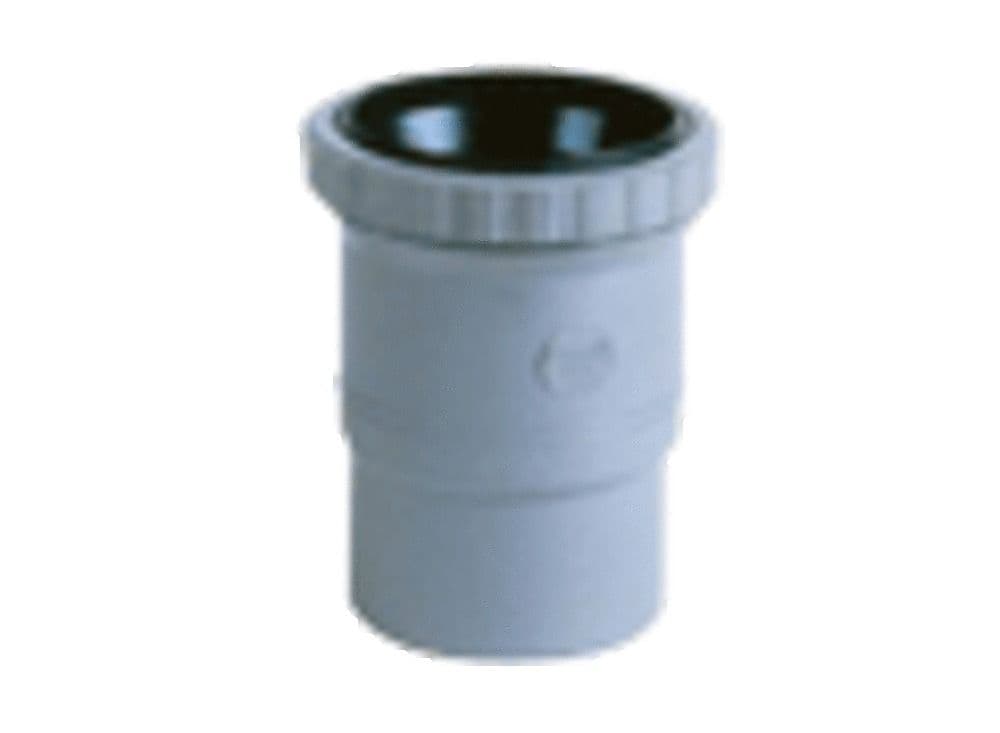 Nicoll raccord à coller PVC manchon de dilatation verticale MF D 75 gris vue 1