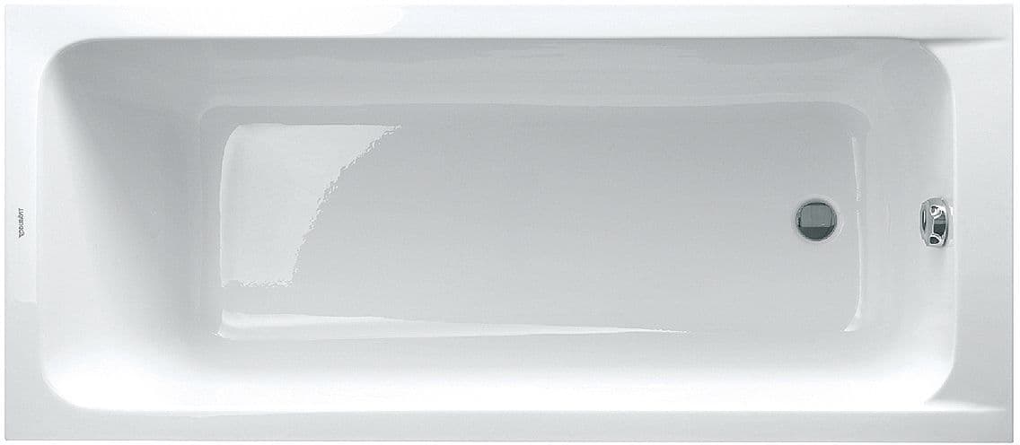 BAIN SANS PIEDS D-CODE DURAVIT 150-75CM BLANC vue 1