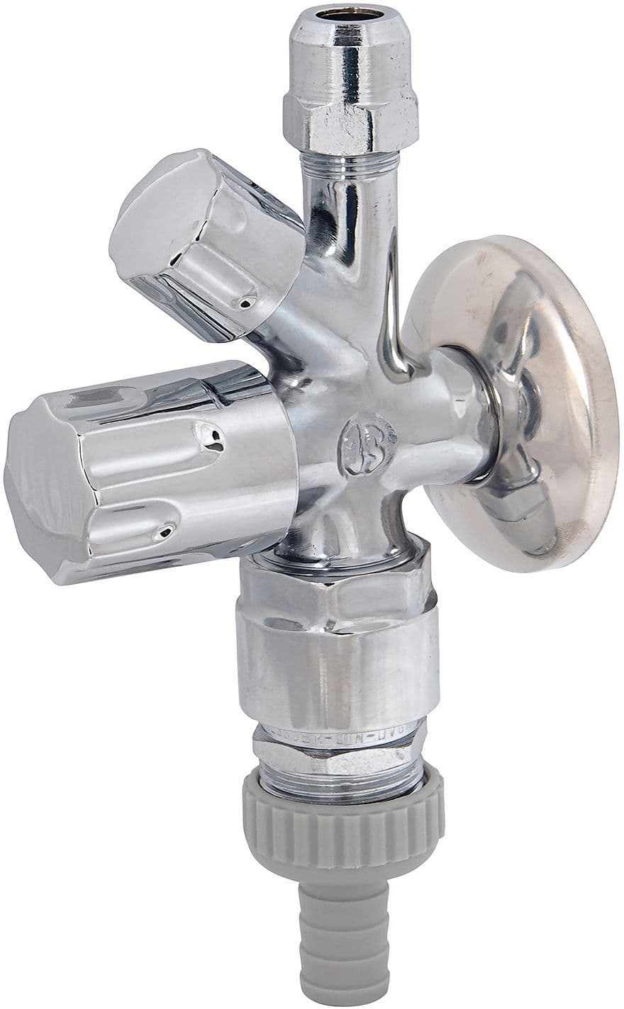 ROBINET COMBI LAVE VAISSELLE CHROME BELGAQUA vue 1