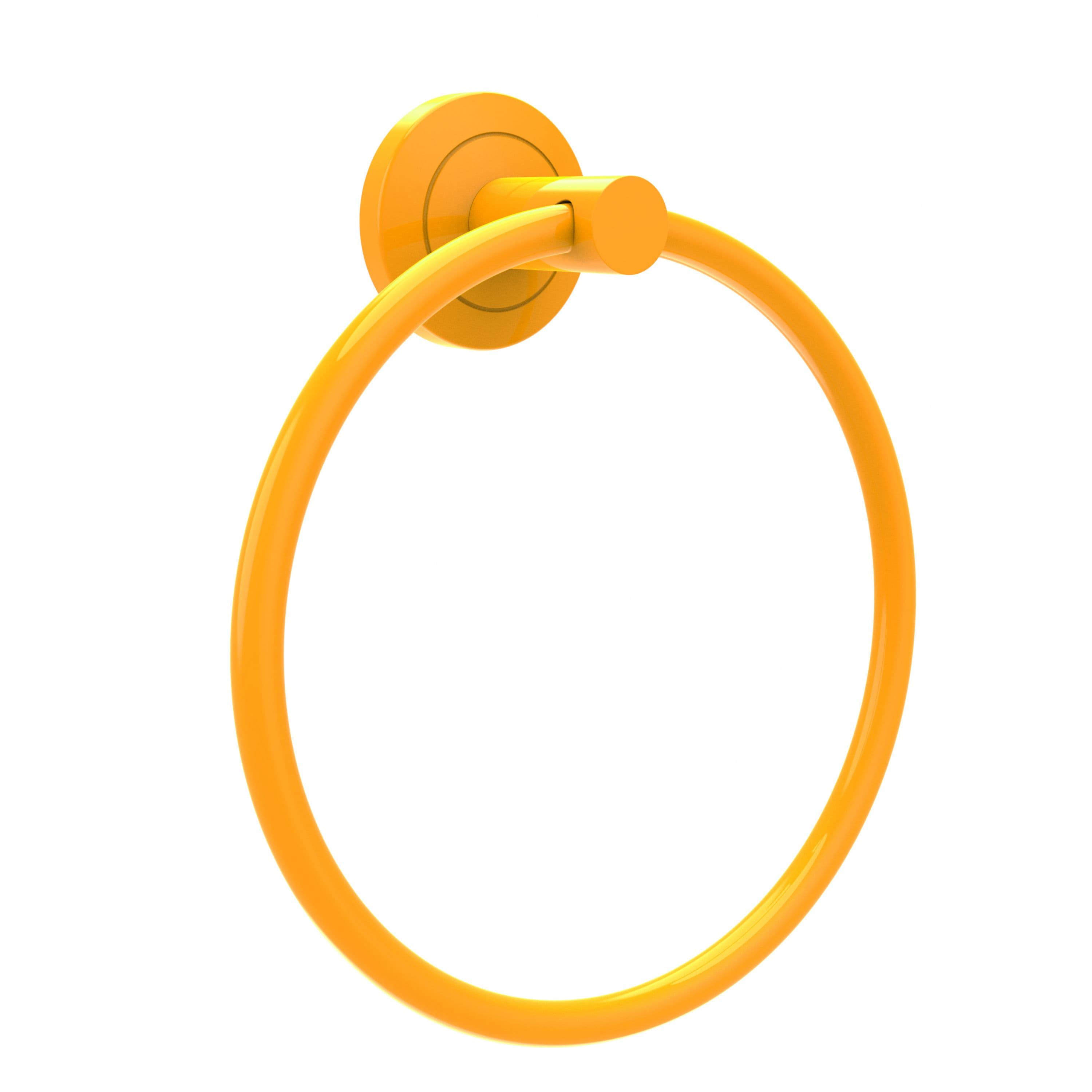 CREAVIT ROYALE ANNEAU PORTE-SERVIETTES - JAUNE vue 1