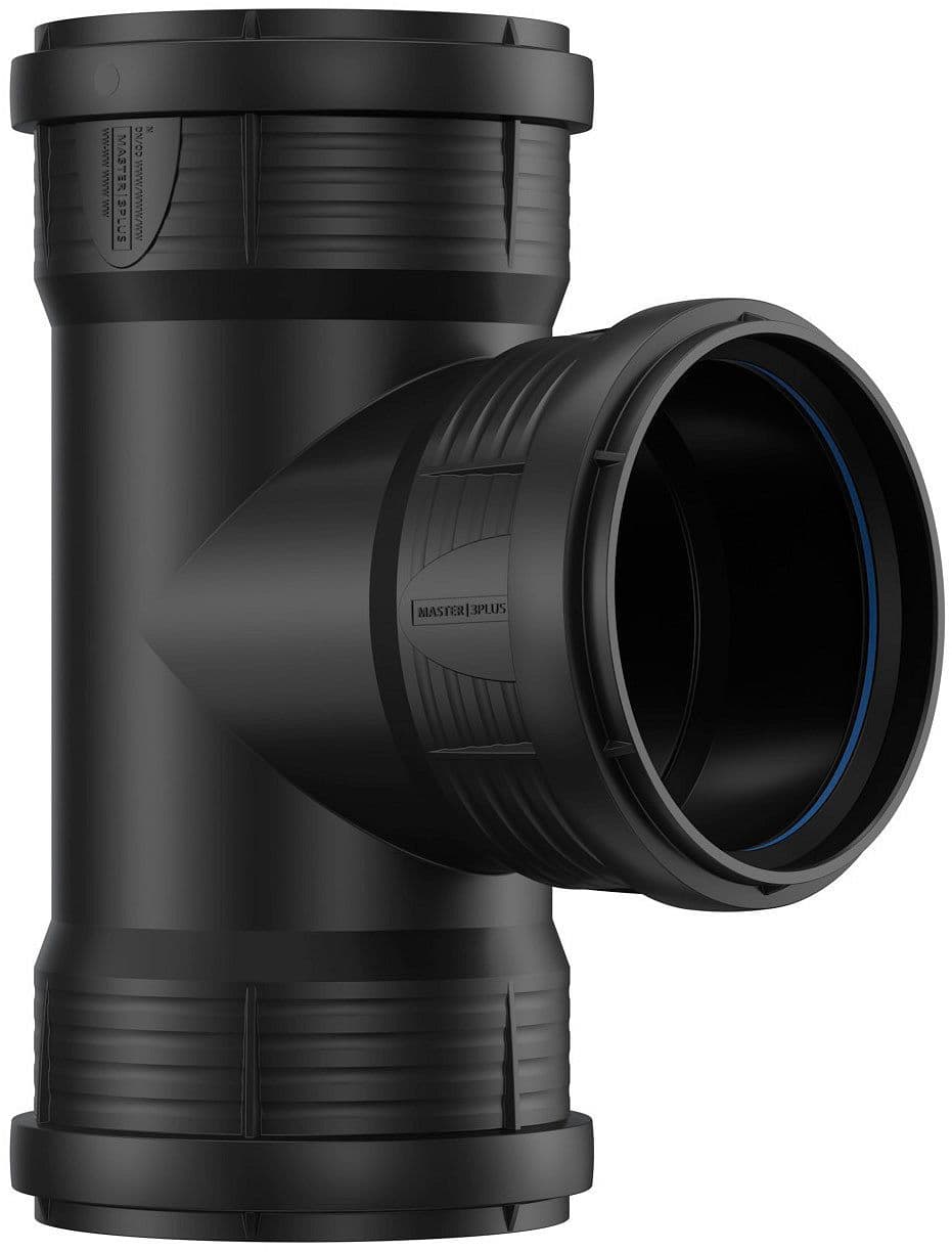 T PP 90°.FFF 125-125MM NOIR vue 1