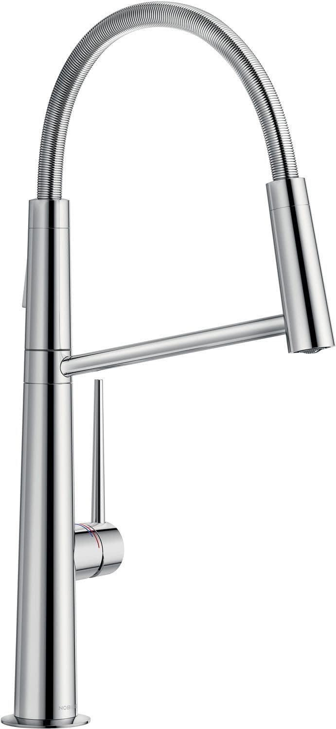 MITIGEUR CUISINE LEVANTE NOBILI+DOUCHE A MAIN CHROME vue 1