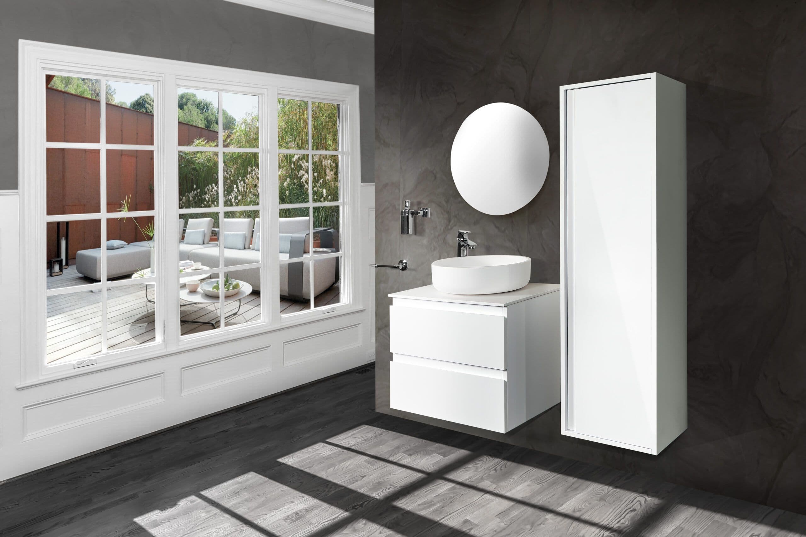 ALONI SALLY MEUBLE SOUS-PLAN (60CM) - BLANC MAT vue 1