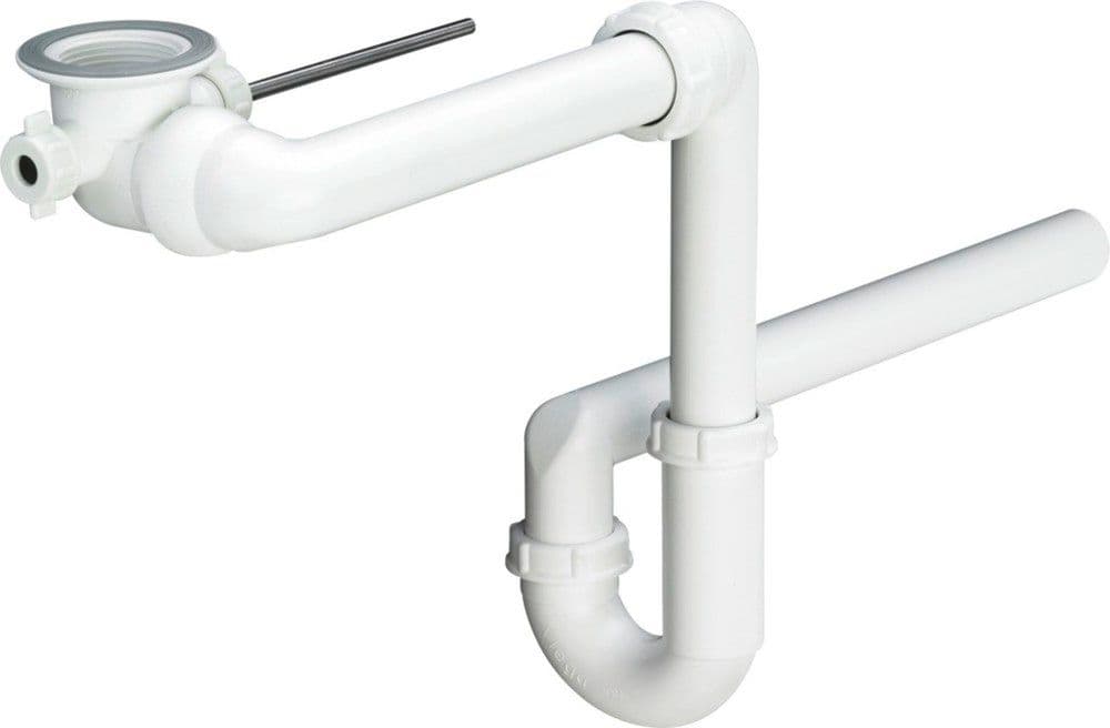 Viega siphon tubulaire pour lavabo gain de place 5/4" D 32 mm vue 1