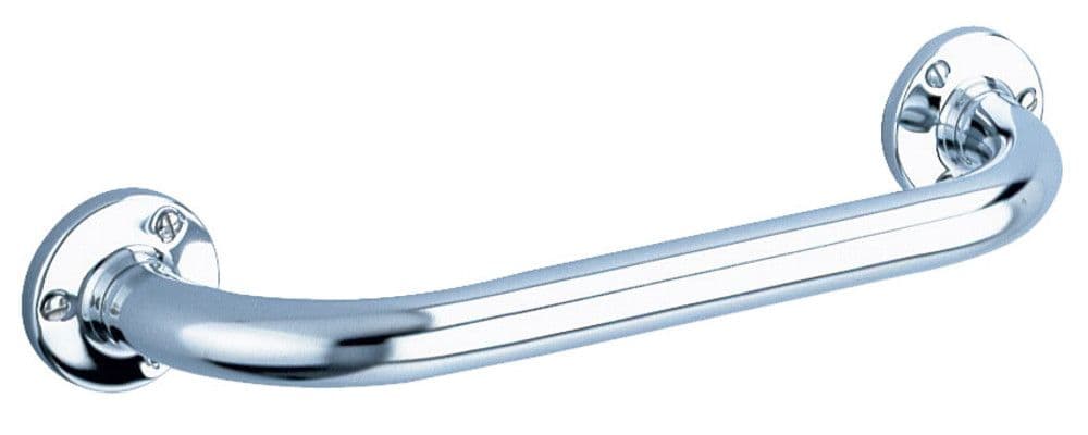 Delabie barre de relèvement inox platine 3trous D25mm L300mm vue 1