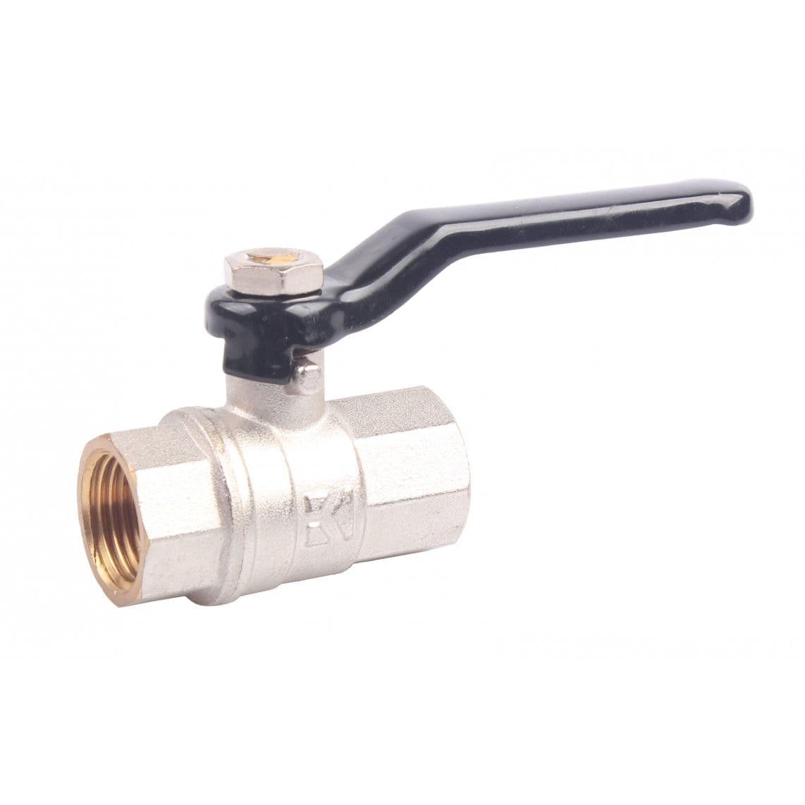 98859958 robinet à sphère, 1/2" F, Filetage DIN vue 1