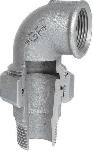 GALVA RACC.UNION COUDE MF NR 98 2" vue 1