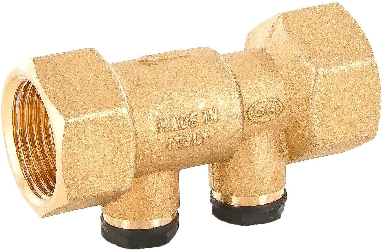 CLAPET DE RETENUE EN LAITON AVEC 2 BOSSAGES TYPE EA 4/4" vue 1
