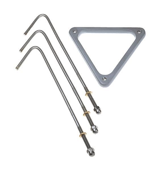 Kit ancrage bêton pour luminaires de jardin vue 1