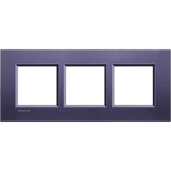 LivingLight - plaque rectangulaire 3 x 2 modules 57mm Club vue 1