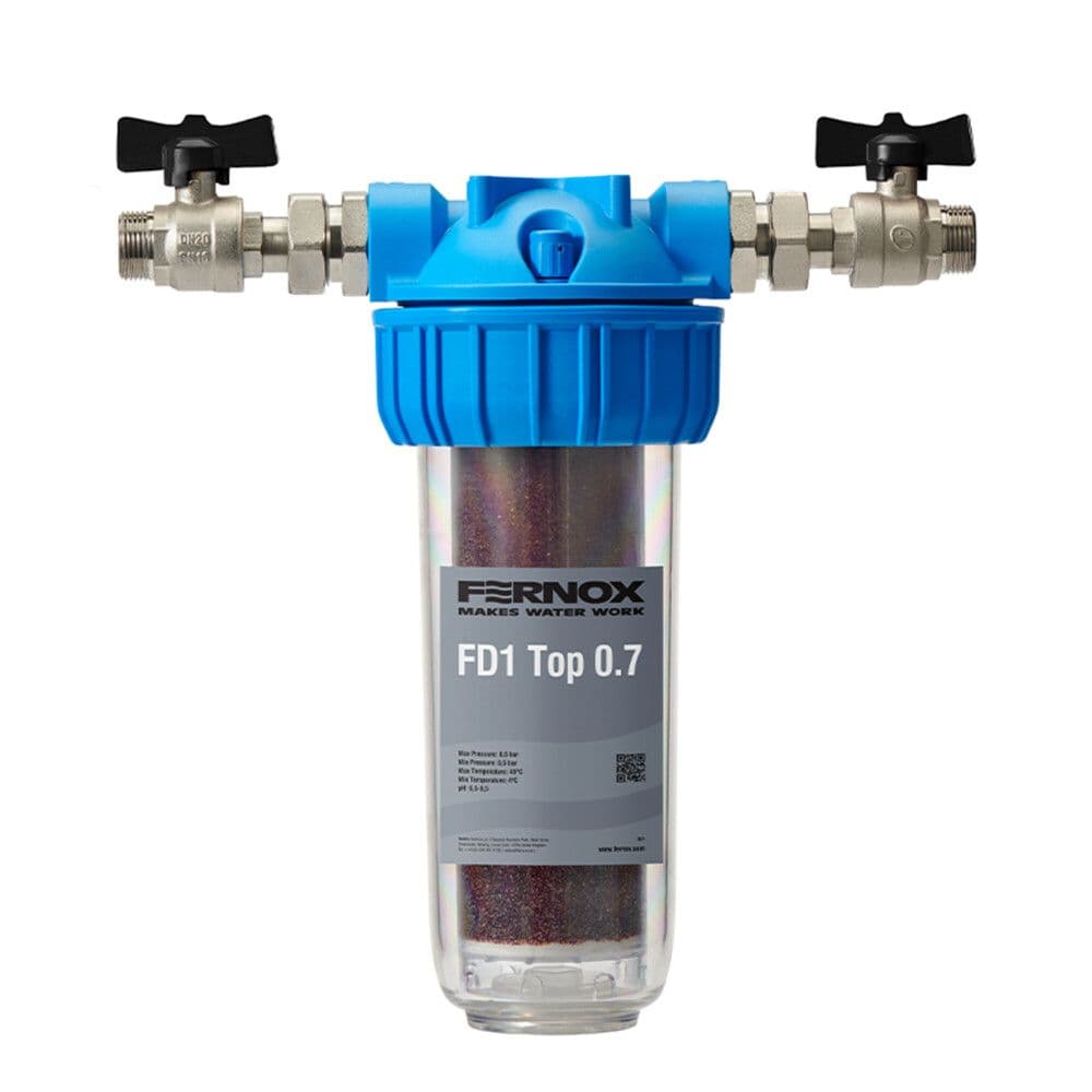 Fernox FD1 Top 0,7 remplissage demin fix vue 1