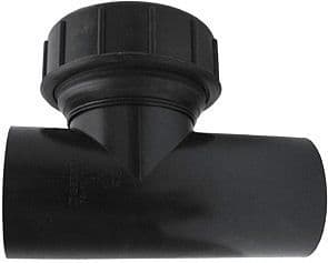 PIECE DE DEBOUCHAGE PE 90°. GEBERIT 125-110MM vue 1