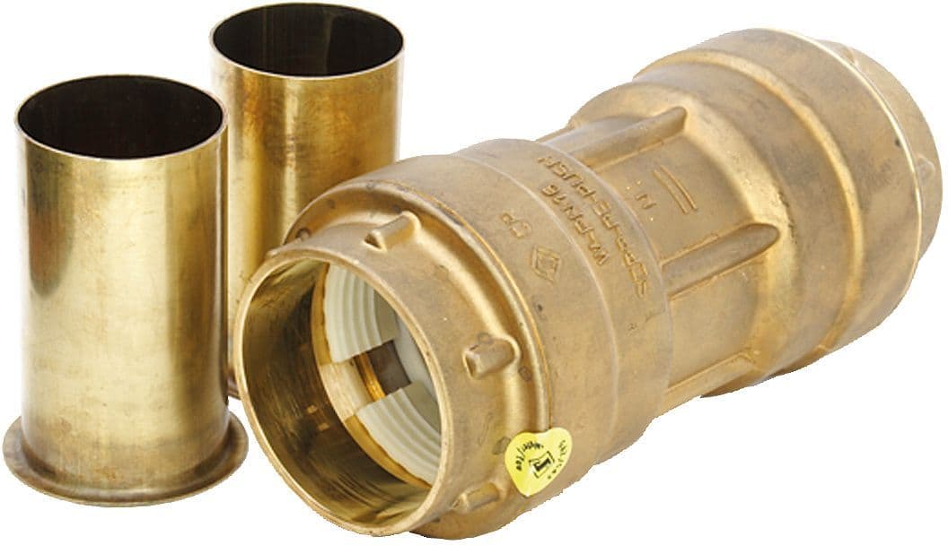 RACCORD PE-PUSH GAZ + BAGUE RENFORCEMENT 63-63MM vue 1