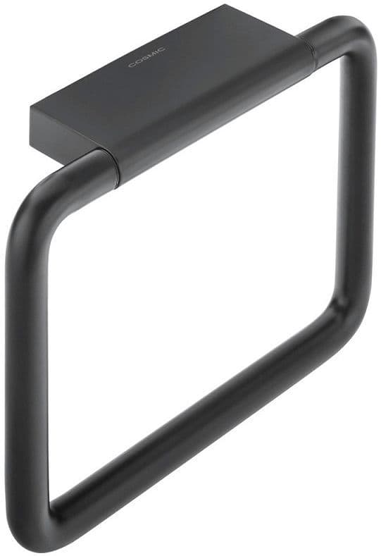 PORTE-SERVIETTE BLACK&WHITE COSMIC NOIR MAT vue 1