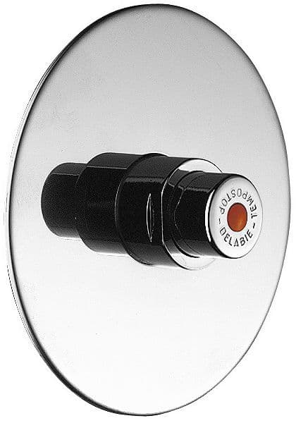 ROBINET DE DOUCHE A ENCASTRER TEMPORISE TEMPOSTOP DELABIE 30SEC CHROME vue 1
