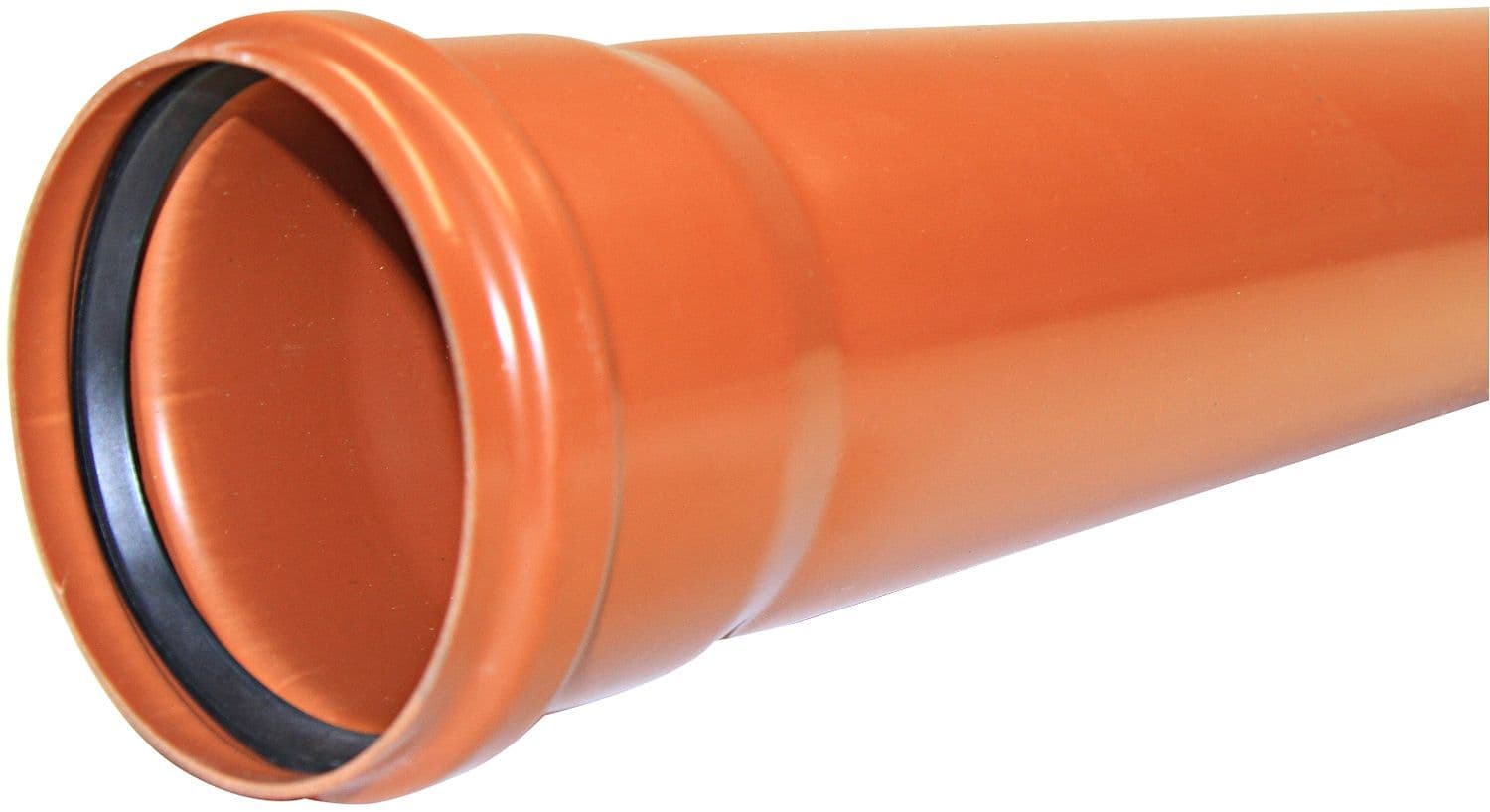 TUBE PVC EGOUT 1M LA LONGUEUR 125-2,5MM vue 1