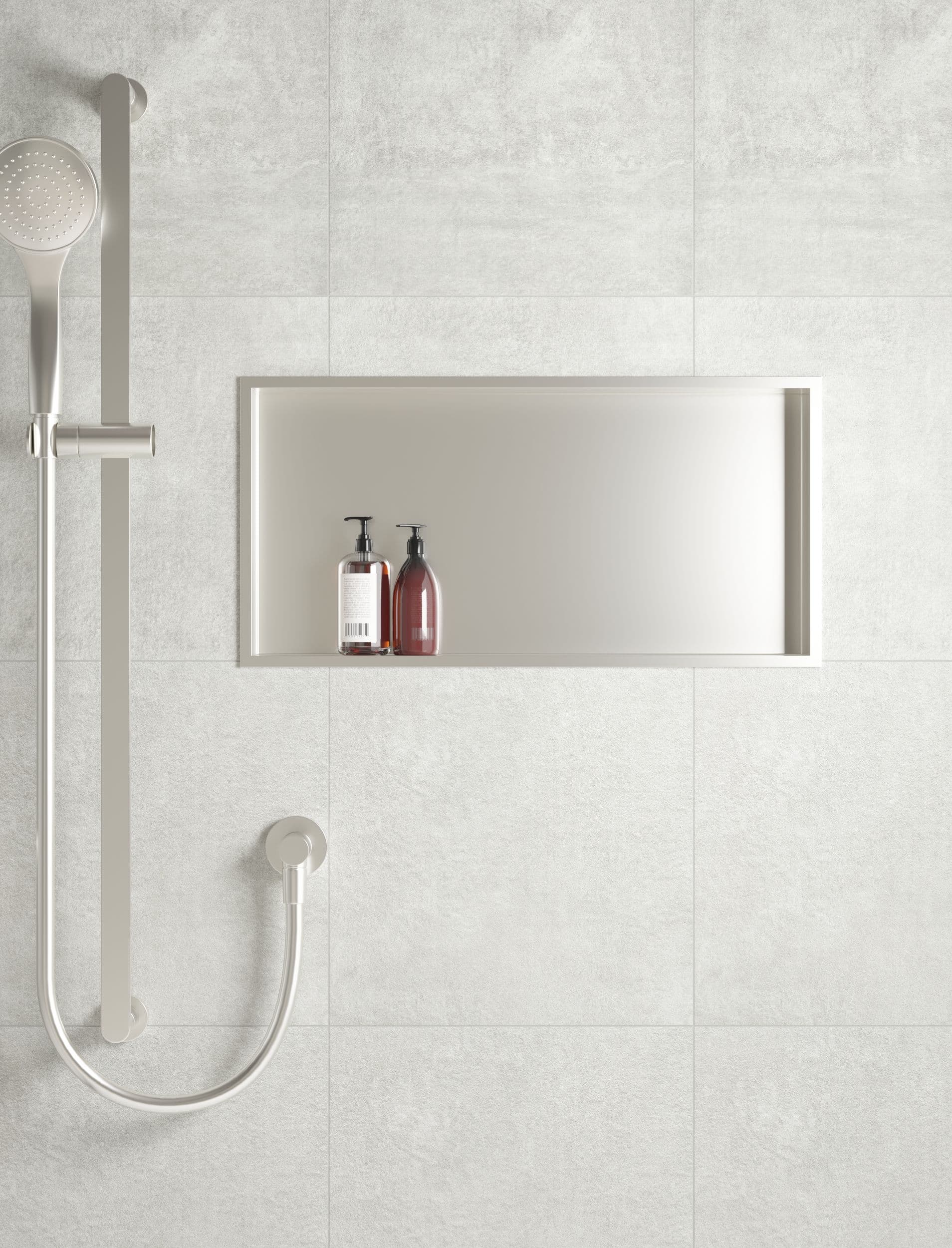ALONI NICHE ENCASTRÉE (300X600X70MM) - ACIER INOXYDABLE BROSSE vue 1