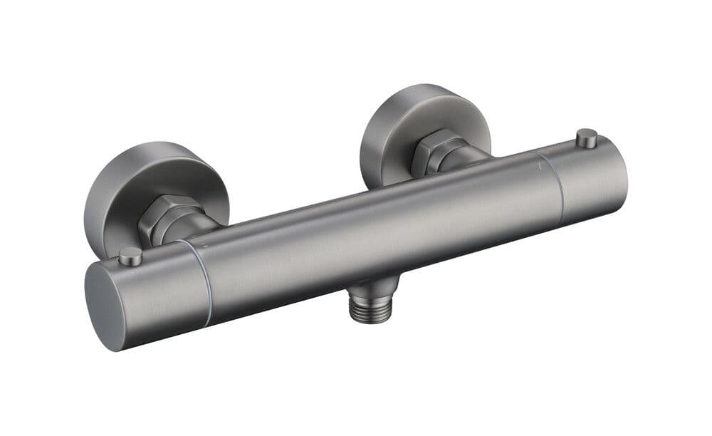 Van Marcke Lana mitigeur douche thermostatique gun metal brossé vue 1