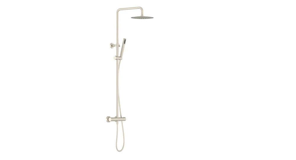 GO Van Marcke Verona système de douche thermostatique nickel brossé vue 1