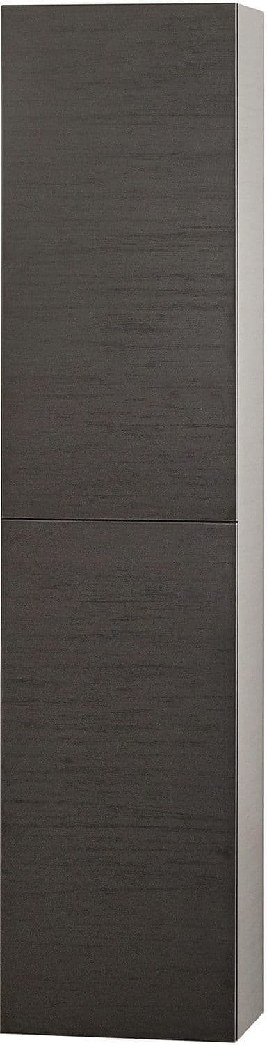 COLONNE HAUTE PURO 2 PORTES 40CM PUSH-OPEN WENGE vue 1