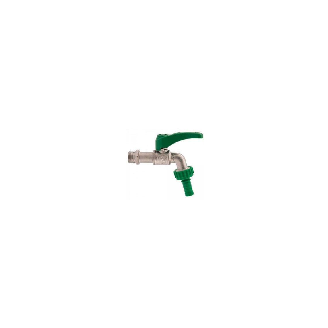 986188255 LT robinet à boisseau sphérique, nickelé, 1/2"M x 3/4"M x 1/2" T, augmentation de Résistance au gel vue 1