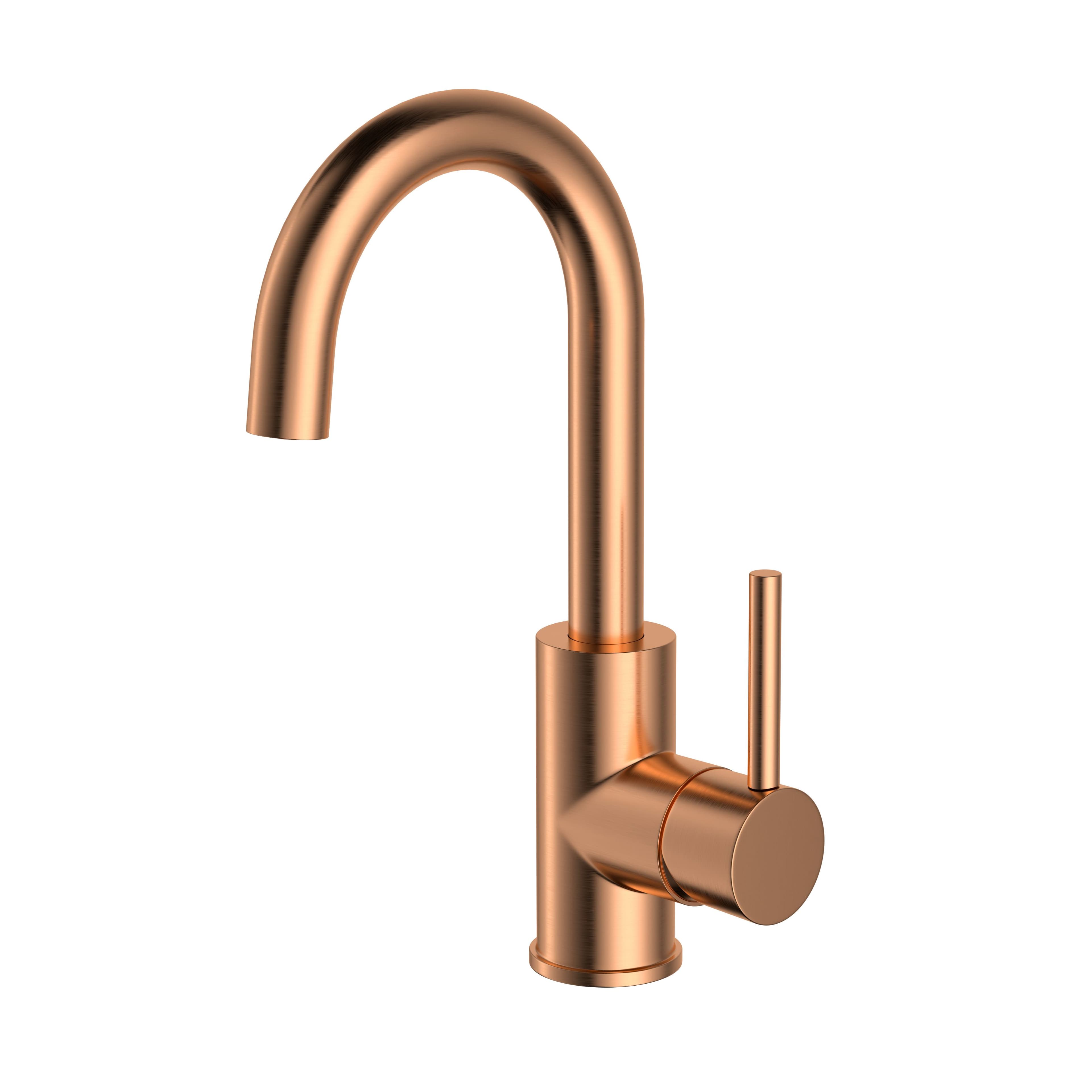 ALONI ENSY MITIGEUR DE LAVABO AVEC BEC ORIENTABLE - CUIVRE BROSSÉ vue 1
