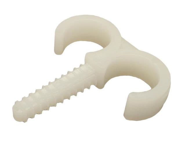 Clips cheville en PVC - double 2 x 16 - 20mm vue 1