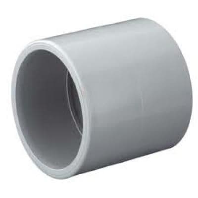 Embout pour tube PVC de 16mm Gris clair Ral 7035 vue 1