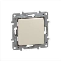 Niloé inverseur 10AX 250V Crème à vis vue 1