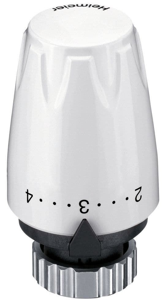 Heimeier DX thermostat de radiateur décoratif blanc vue 1