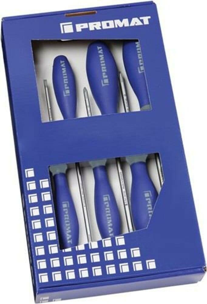 PRM JEU DE TOURNEVIS 6 PCS FENTE vue 1